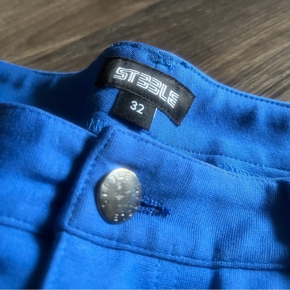 St33le Blue Shorts size 32. Steele Brand. - Picture 5 of 5